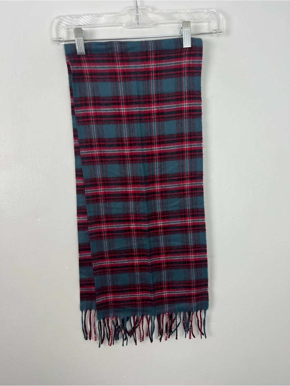 Christian Dior Cashmaire Plaid Scarf